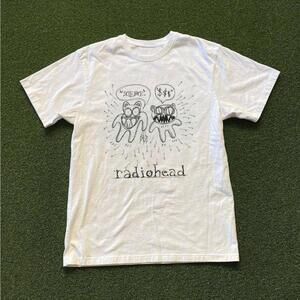 White And Black Radiohead Science Vs God T Shirt